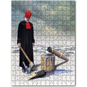 Cakapuzzle Dolmakalem İnfaz ve İzleyici Kağıtlar Mdf 255 Parça Puzzle