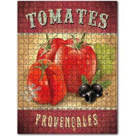 Cakapuzzle Domatesler Zeytin Afişi Görseli 120 Parça Puzzle