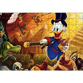 Cakapuzzle Donald Duck Kötülere Karşı 120 Parça Ahşap Puzzle