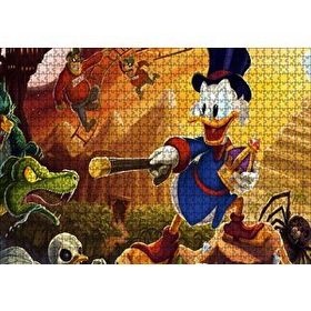 Cakapuzzle Donald Duck Kötülere Karşı Mdf 1000 Parça Puzzle
