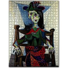 Cakapuzzle Dora Maar Au Chat 1941 By Pablo Picasso Ahşap 1000 Parça Puzzle