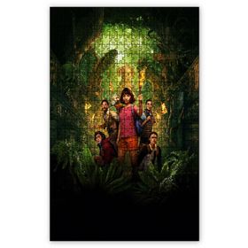 Cakapuzzle Dora ve Kayıp Altın Şehri Ahşap 1000 Parça Puzzle