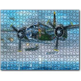 Cakapuzzle Douglas A20 Havoc Avcı Uçağı Mdf 120 Parça Puzzle