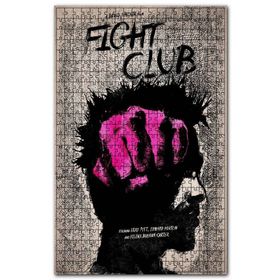Cakapuzzle Dövüş Kulübü Fight Club Görsel Ahşap 255 Parça Puzzle