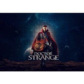 Cakapuzzle Dr Strange Benedict Cumberbatch Mdf 120 Parça Puzzle