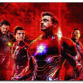 Cakapuzzle Dr strange Spider Man Iron Man Ahşap 500 Parça Puzzle