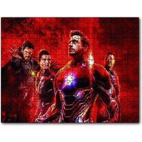 Cakapuzzle Dr strange Spider Man Iron Man Ahşap 500 Parça Puzzle