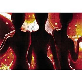 Cakapuzzle Dreamgirls Silhouettes 120 Parça Ahşap Puzzle