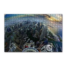 Cakapuzzle Dubai Kuş Bakışı 120 Parça Ahşap Puzzle