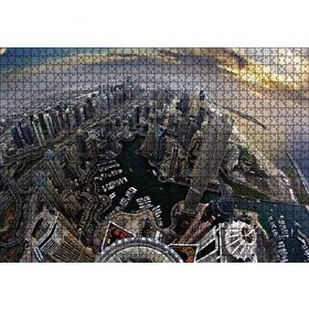 Cakapuzzle Dubai Kuş Bakışı Ahşap 1000 Parça Puzzle