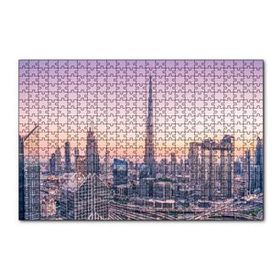 Cakapuzzle Dubai Şehir Merkezi Manzarası 120 Parça Ahşap Puzzle