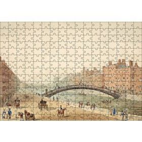 Cakapuzzle Dublin Hapeni Köprüsü 120 Parça Ahşap Puzzle
