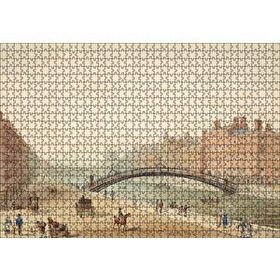 Cakapuzzle Dublin Hapeni Köprüsü 120 Parça Ahşap Puzzle