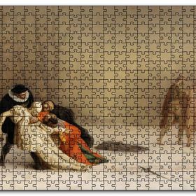 Cakapuzzle Düello Sonrası Mağlup Taraf Mdf 120 Parça Puzzle
