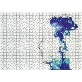Cakapuzzle Dumanlı Kafa Profili Ahşap 500 Parça Puzzle