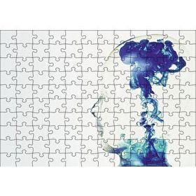 Cakapuzzle Dumanlı Kafa Profili Mdf 120 Parça Puzzle