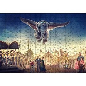 Cakapuzzle Dumbo Uçan Fil Ahşap 255 Parça Puzzle