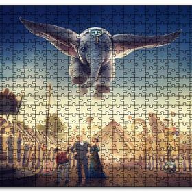 Cakapuzzle Dumbo Uçan Fil Ahşap 500 Parça Puzzle