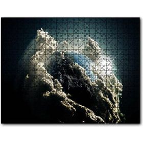 Cakapuzzle Dünya Güneş ve Beyaz Bulutlar 500 Parça Puzzle