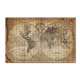 Cakapuzzle Dünya Haritası 1725 Yılı 120 Parça Ahşap Puzzle