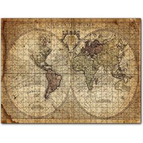 Cakapuzzle Dünya Haritası 1725 Yılı 500 Parça Puzzle
