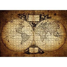 Cakapuzzle Dünya Haritası 1732 Yılı 120 Parça Ahşap Puzzle