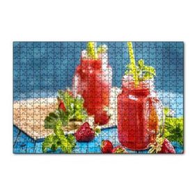 Cakapuzzle Dut Meyveli Smoothie Görseli 120 Parça Ahşap Puzzle