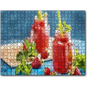 Cakapuzzle Dut Meyveli Smoothie Görseli Mdf 255 Parça Puzzle