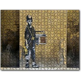 Cakapuzzle Duvar Boyama Gangster Çocuk Mdf 120 Parça Puzzle