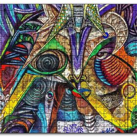 Cakapuzzle Duvar Boyama Sürreal Cümbüş Mdf 255 Parça Puzzle