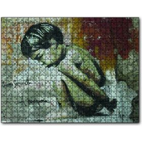 Cakapuzzle Duvar Çizim Boyama Çocuk 500 Parça Puzzle