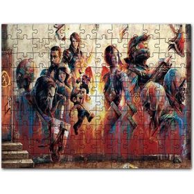 Cakapuzzle Duvardaki Karekterler Mdf 255 Parça Puzzle