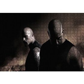 Cakapuzzle Dwayne Johnson ve Vin Diesel 120 Parça Ahşap Puzzle
