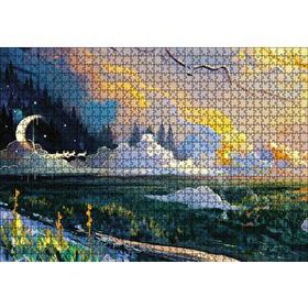 Cakapuzzle Ebruli Doğa Orman 1000 Parça Puzzle