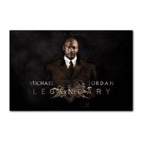 Cakapuzzle Efsanevi Michael Jordan Takım Elbiseli 120 Parça Ahşap Puzzle