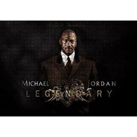 Cakapuzzle Efsanevi Michael Jordan Takım Elbiseli 120 Parça Ahşap Puzzle