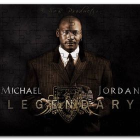 Cakapuzzle Efsanevi Michael Jordan Takım Elbiseli Mdf 1000 Parça Puzzle