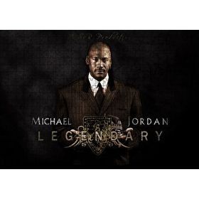Cakapuzzle Efsanevi Michael Jordan Takım Elbiseli Mdf 500 Parça Puzzle