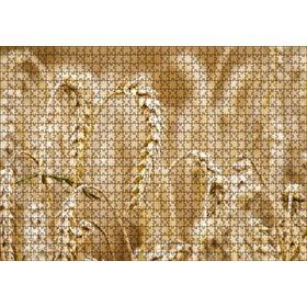 Cakapuzzle Eğilmiş Buğday Başakları Yakın Çekim 120 Parça Ahşap Puzzle
