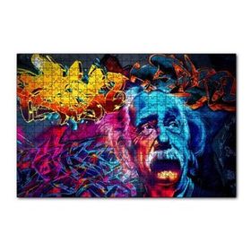 Cakapuzzle Einstein Graffiti 120 Parça Ahşap Puzzle