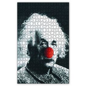 Cakapuzzle Einstein Kırmızı Burunlu Ahşap 1000 Parça Puzzle