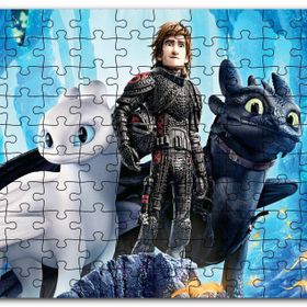 Cakapuzzle Ejdahanı Nasıl Eğitirsin Animasyon Görseli Mdf 120 Parça Puzzle