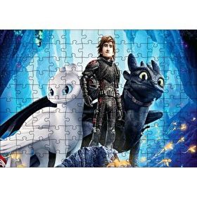 Cakapuzzle Ejdahanı Nasıl Eğitirsin Animasyon Görseli Mdf 120 Parça Puzzle