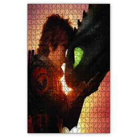 Cakapuzzle Ejderhanı Nasıl Eğitirsin 3 Ahşap 255 Parça Puzzle