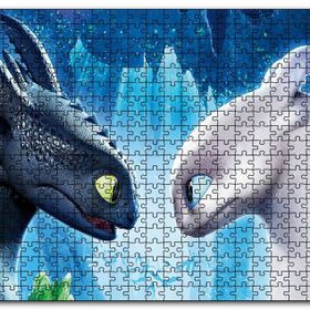 Cakapuzzle Ejderhanı Nasıl Eğitirsin Öfkesi Mdf 120 Parça Puzzle