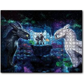 Cakapuzzle Ejderhanı Nasıl Eğitirsin Öfkesi Mdf 120 Parça Puzzle