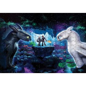 Cakapuzzle Ejderhanı Nasıl Eğitirsin Öfkesi Mdf 255 Parça Puzzle