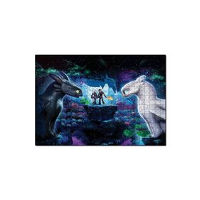 Cakapuzzle Ejderhanı Nasıl Eğitirsin Öfkesi Mdf 255 Parça Puzzle