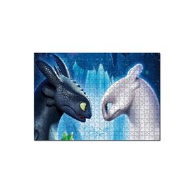 Cakapuzzle Ejderhanı Nasıl Eğitirsin Öfkesi Mdf 255 Parça Puzzle