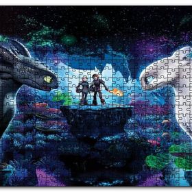 Cakapuzzle Ejderhanı Nasıl Eğitirsin Öfkesi Mdf 500 Parça Puzzle